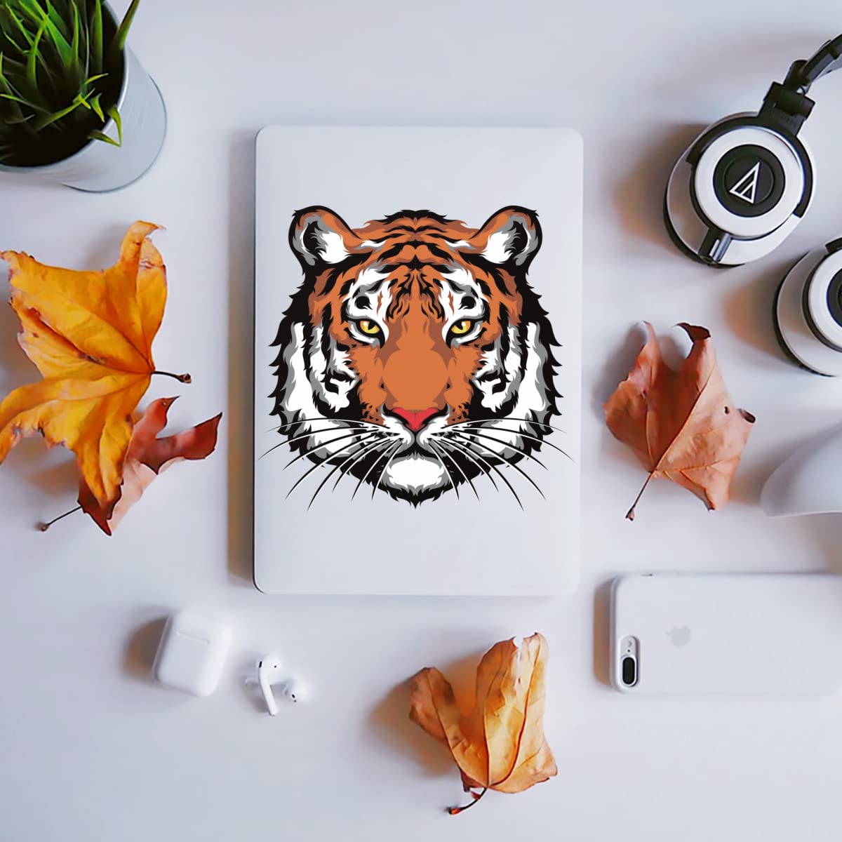 Amazon | クリスタルステッカー 虎柄 トラ柄 防水シール スーツケース